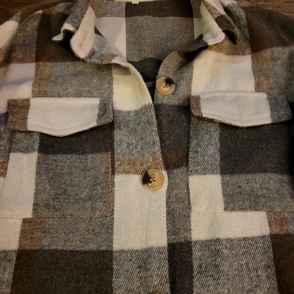 Plaid Shacket - Picture 7 of 8